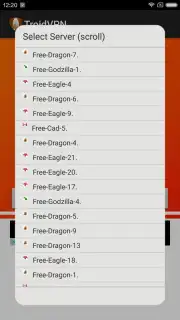 Troid VPN screenshot 3