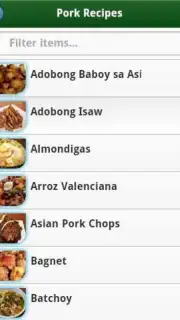 Pinoy Food Recipes screenshot 7