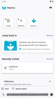 Waterfox screenshot 6