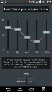 Headphones Equalizer screenshot 1