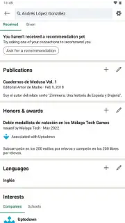LinkedIn screenshot 3
