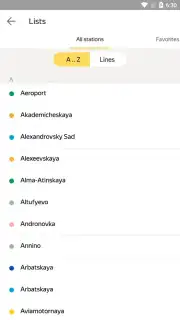 Yandex.Metro screenshot 2