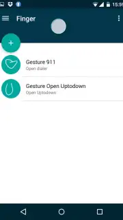 Finger Gesture Launcher screenshot 1