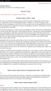 Catholic Calendar from Universalis screenshot 9