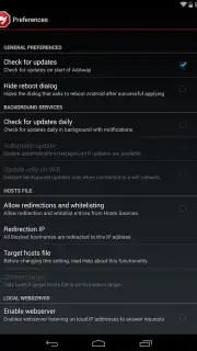 adAway screenshot 2