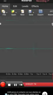 WavePad screenshot 1