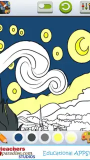 Vincent van Gogh Coloring Book screenshot 13