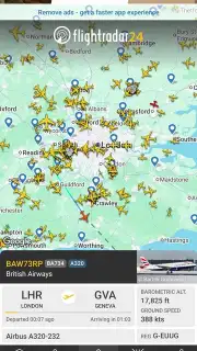 Flightradar24 screenshot 12