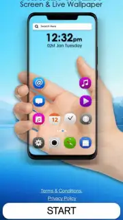 Transparent Screen & Live Wallpaper screenshot 1