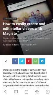Mi Browser (Global) screenshot 4