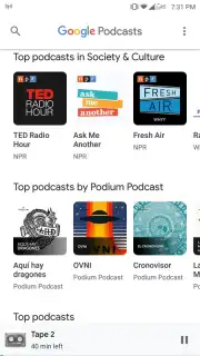 Google Podcasts screenshot 3