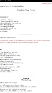 Catholic Calendar from Universalis screenshot 7