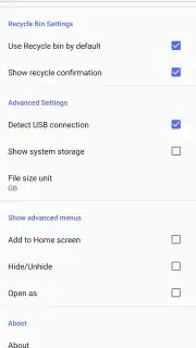 Cx File Explorer screenshot 2