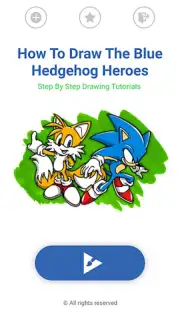 How To Draw The Blue Hedgehog screenshot 10