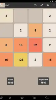 2048 screenshot 2