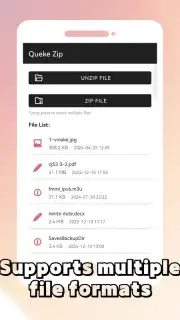 Queke Zip screenshot 1