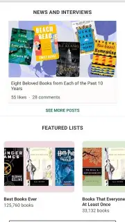 Goodreads screenshot 1