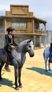 West Cowboy Games Horse Riding screenshot 5