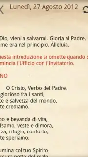 iBreviary screenshot 4