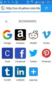 India Browser screenshot 1