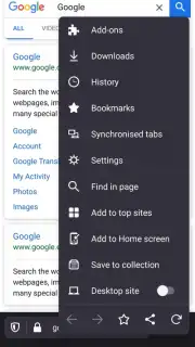 Iceraven Browser screenshot 2