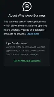 WhatsApp Business screenshot 1