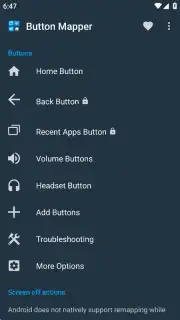 Button Mapper: Remap your keys screenshot 1