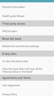 Wearfit screenshot 1