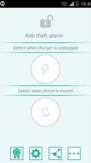 Anti theft alarm screenshot 1