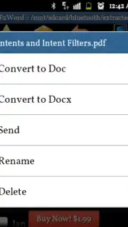 PDF to Word Converter screenshot 2