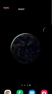 Earth Planet 3D live wallpaper screenshot 6