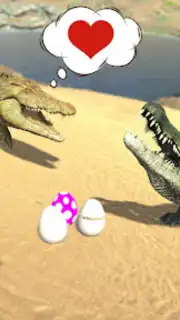 Wild Crocodile Family Sim Game screenshot 4
