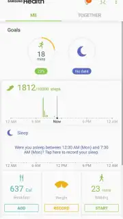 Samsung Health screenshot 13