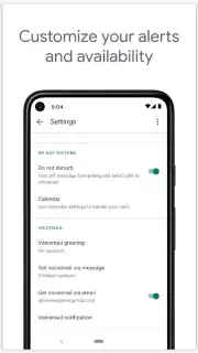 Google Voice screenshot 1