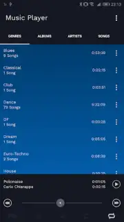 Музыкальный проигрыватель screenshot 7