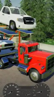 Truck Car Transport Trailer Games screenshot 1