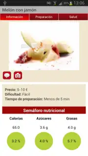Recetas screenshot 2