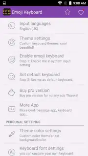 Emoji Keyboard - CrazyCorn screenshot 4