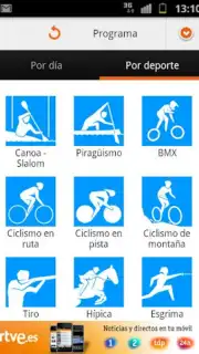 JJOO en Directo – Londres 2012 screenshot 2
