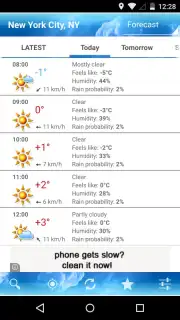 ForecaWeather screenshot 1