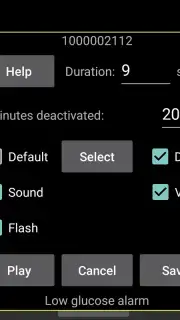 Juggluco screenshot 2