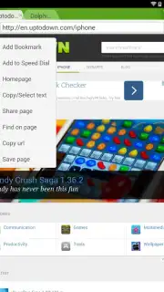 Dolphin Browser Mini screenshot 2