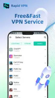 Rapid VPN - Safe Secure Proxy screenshot 1