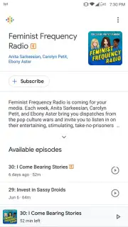 Google Podcasts screenshot 2
