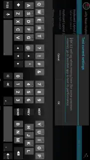 Jelly Bean Keyboard 4.3 screenshot 1