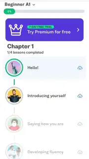 Busuu screenshot 1
