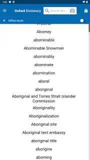 Oxford Dictionary screenshot 9