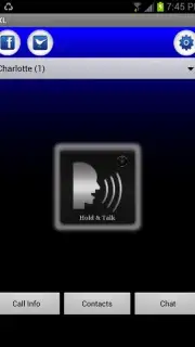 TiKL Touch Talk Walkie Talkie screenshot 1