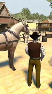 West Cowboy Games Horse Riding screenshot 1