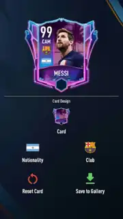 FC 24 Mobile Card Creator screenshot 4